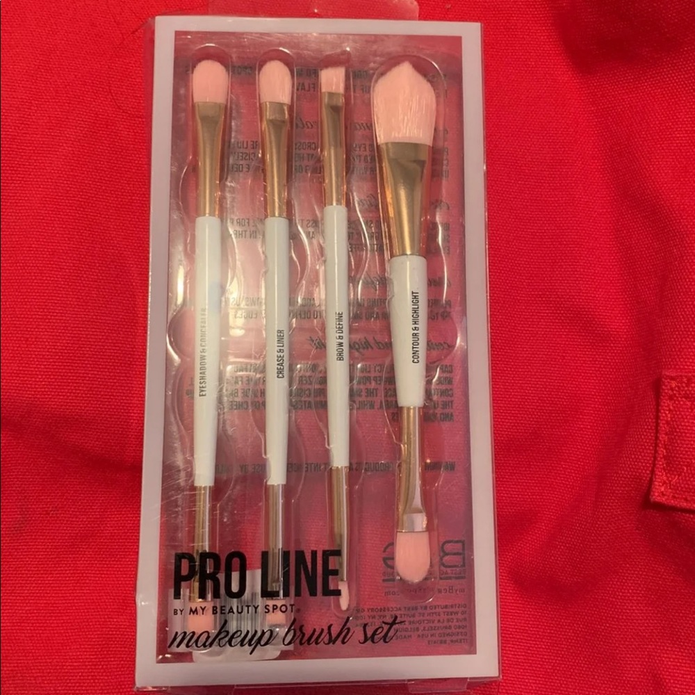 Make up brush set